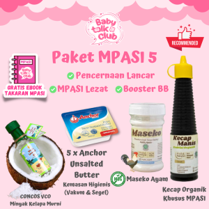 Paket Mpasi Lengkap Jumbo Makanan Puree Bayi Pendamping ASI Usia 6 Bulan