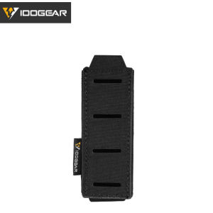 IDOGEAR Túi Đựng Tạp Chí Chiến Thuật LSR 9Mm Túi Đựng Đạn Đơn Túi MOLLE Túi Nylon Cắt Laser Túi Chiến Thuật Trò Chiến Tranh