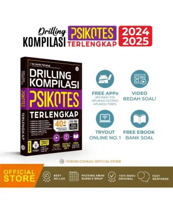 Buku Tes BUMN 2024 Drilling Kompilasi Psikotes Terlengkap