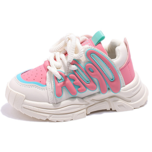 Sepatu Anak Perempuan Sneakers Import Shoes Kids Fashion Kekinian JL30155