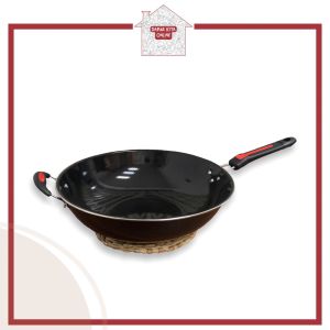 Wajan Enamel / Wajan Penggorengan Anti Lengket High Quality Gagang Kuping 32 cm 34 cm / Wajan Enamel Vico 32 cm / Wajan Enamel GSF 1034 /  GSF 1032