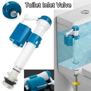 Toilet Water Tank Fittings Intake Valve Toilet Outlet Fill Valve Dual Flush Set Float Valve Blister Universal Toilet Accessories