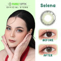 [BUY 1 FREE 6 ITEM] Superstar Selena Softlens Warna Premium. 