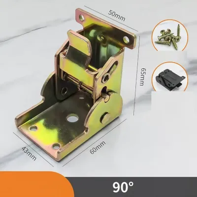 Bản lề gập 90 độ lắp đặt nhanh cho đồ nội thất