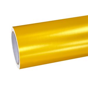 Matte Satin Yellow Wrap Sticker for Car / Motorcycle