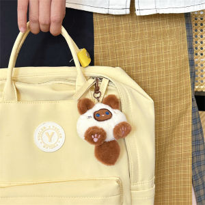 MillionGrid Kawaii mềm Thú nhồi bông ít mèo đồ chơi Keychain búp bê sang trọng Túi xe Mặt dây chuyền Keyring đính trẻ em birthyday Quà Tặng