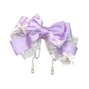 Thời trang trẻ em trang điểm cho tóc với Bowknot và ngọc trai tua thiết kế phụ kiện thời trang cho các lứa tuổi 3 và lên