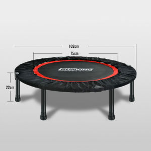⏰💪【40 INCH】Professional Fitness Foldable Trampoline with Adjustable Handle Bar / Max Load 300kg / Adult Child / Jumpsport ◆ Home Gym Exercise ◆ Sports Equipment