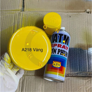 Sơn phun xịt màu vàng chanh A218 Yellow ATM