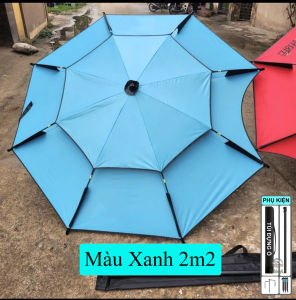 Ô CÂU CÁ - Ô DÙ CHE NẮNG CHE MƯA CAO CẤP - 2M0 - 2M2 - 2M4 NHIỀU MÀU - AA46