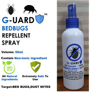 BED BUG AND DUST MITE SPRAY KILLER by G-UARD - Highly Effective Formula [NEXT DAY SHIPPING]