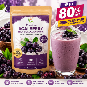 BUY 1 GET 1| Organic Acai Berry Powder – Delicious Superfood Drink | Antioxidant-Rich Beauty Beverage