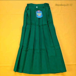 ROK REMPEL MI HIJAU ANAK PEREMPUAN BAHAN HIGHTWISS BEST QUALITY // SERAGAM SEKOLAH ANAK PEREMPUAN MI KELAS 1-6 TERLARIS