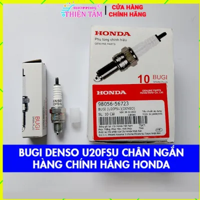 Bugi DENSO U20FSU Chân Ngắn Xe Máy Chính Hãng Honda Dành Cho Dream Wave Wave RS Wave S Future 1 Jupiter Sirius