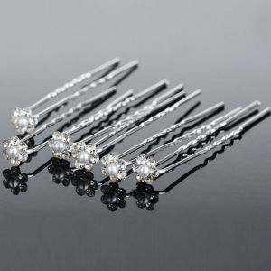 [fenggongshuode] 40 PCS Wedding Hair Pins Flower Bridal Hairpins Hair Accessories