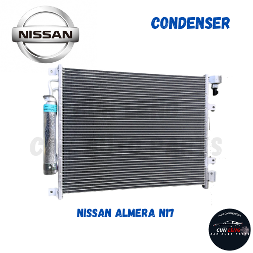 📣ORIGINAL📣 NISSAN ALMERA N17 AIRCOND CONDENSER WITH DRIER Lazada