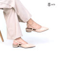 SEIS Delcy Sepatu Mules Heels Wanita | Slingback Hak 3 cm. 