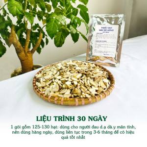 Hạt sang hạt sành thái lát mỏng tốt cho người gặp vấn đề ăn uống tiêu hoá (1 set dùng 30 ngày)