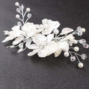 [AYLMER] Bridal Flower Hair Clip Hair Jewelry Wedding Hair Accessory Luxury