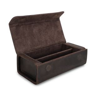 CONTACTS FAMILY Leather Travel Eyewear Case 2 3 4 6 8Sunglasses Storage Box Eyeglasses Organizer Holder spectacle case