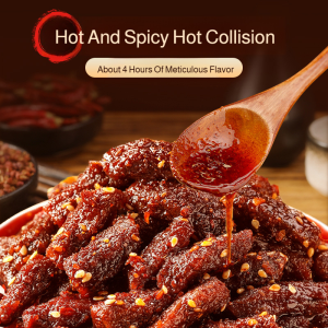 Spicy Beef Tendon Ba Brain Snacks