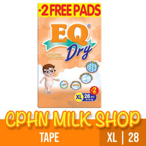 EQ Dry Econo Pack XL 28 - Tape Baby Diapers