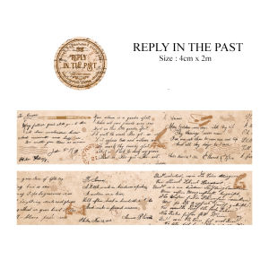 WASHI TAPE MASKING TAPE SELOTIP KERTAS WASHI MOTIF CLASSIC RETRO VINTAGE