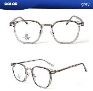 IOOI Eyewear -  Kacamata Rectangle TR90 Lensa Anti Radiasi Blueray Photocromic Wanita 23013