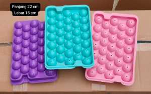 CETAKAN JELY BULAT CETAKAN ES BATU 23 BULAT PLASTIK JELLY