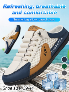 Half-slippers Lightweight Flat Shoes Fashion Non-slip Cool Men Student Comfort