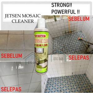 JETSEN Master Mosaic Cleaner Heavy Duty Pencuci Tandas Kotoran Degil Pencuci Mosaic Bathroom Cleaner