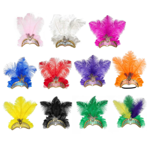Multifunctional Stylish Headbands Decorative Festival Headpiece Colorful Headwear for Themed Parties