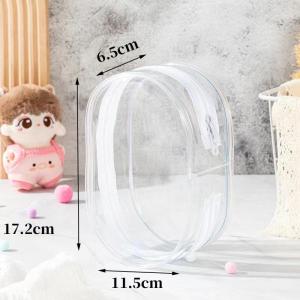 Labubu Rag Doll ถุงเก็บฝุ่นพร้อมลูกบอลขน กระเป๋าต้นไม้เด็ก กระเป๋าจัดแสดงแบบพกพา ถุงเก็บฝุ่นกลางแจ้ง ถุงเก็บฝุ่นตุ๊กตาผ้าฝ้าย กระเป๋าตุ๊กตาพลาสติก ** สินค้าไม่รวมตุ๊กตา **