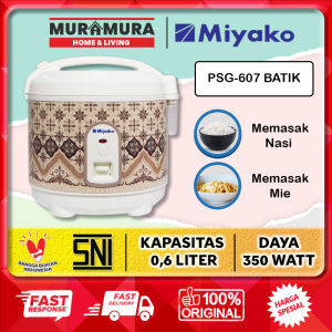 [BISA COD] Rice Cooker / Magic Com MIYAKO 06 Liter MCM-606B SBC / PSG-607 / MCM-606A / MCM-609