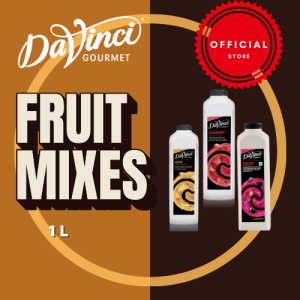 DaVinci Gourmet  Real Fruit Mixes 1 Liter - Premium Real Fruit Beverage Solutions