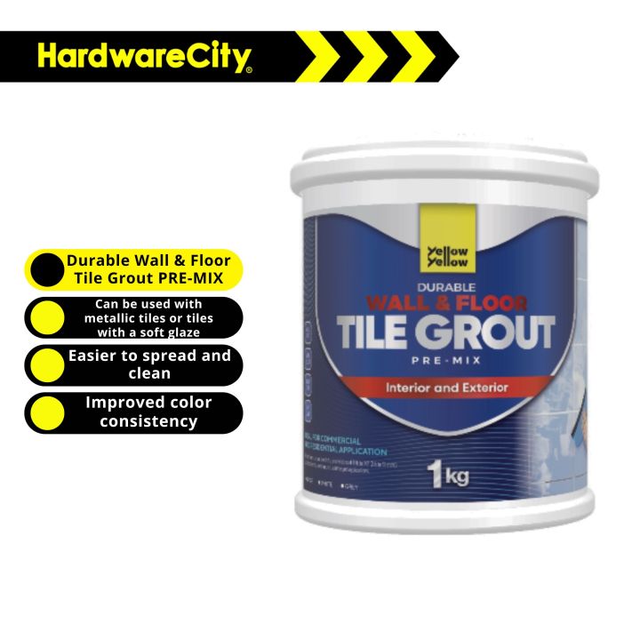Yellowyellow Durable Wall & Floor Tile Grout 1KG