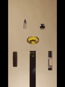 FV Gold Diamand Liquid Foundation Oil Control Concealer Long Lasting Smear-Proof Makeup Dry Oily Skin Moisturizing Moisturizing Clothing Paste Skin Care Finishing Loose Powder