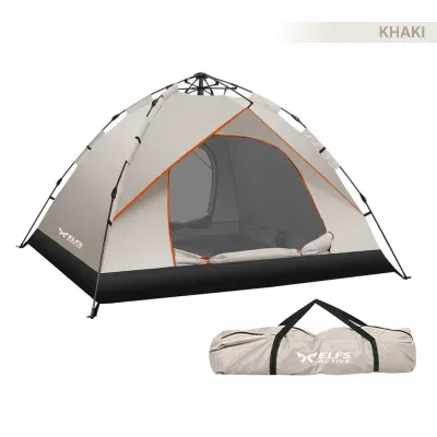 Elfs Active Tenda Camping 2in1 Single Layer Autotamic Tent 1-2 Person