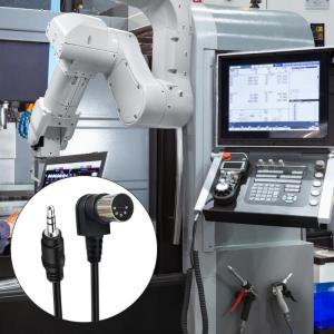 อะแดปเตอร์สายเคเบิลตัวผู้เป็นตัวผู้ดิน5ขาไปที่3ปลั๊กต่อสายไฟฟ้าเสียง5สายเคเบิล Mm สำหรับการ์ดเสียงหูฟัง