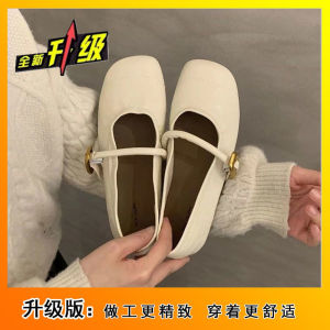 Free Shipping Lightweight Soft-Soled WomenS Shoes New Spring Collection Shallow-Toe Fashionable Versatile And Flat Single-Strap Design Shallow-Toe Fashionable Versatile And Flat