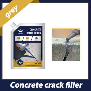 Crown Caulking Glue Cement Quick-Drying Waterproof Sealant for Concrete Slab Repair - Black and Grey 1 Pc 2 Pcs 3 Pcs