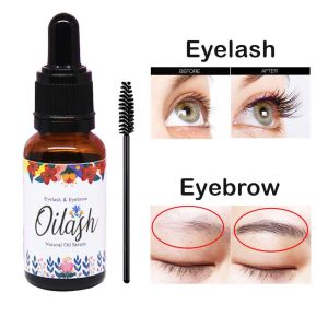 Oilash Lash & Brow Natural Serum/Serum Pemanjang Bulu Mata/Serum Penumbuh Alis/Serum Menebalkan Alis/Serum Mata