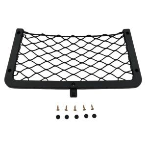 Flexible Car Interior Organizers Mesh Pocket Auto Seat Back Storage System for Small Items for Road trip Daily Commute