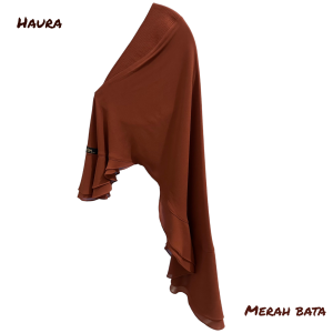 Khimar Ceruty Haura / Jilbab Instan / Hijab 2 Layer / Kerudung Instan
