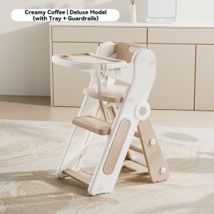 LUCKYBABE High Chair For Baby With Seatbelt And Table Growth Chair Baby Chair Dining Chair Adjustable Feeding Toddler Seat