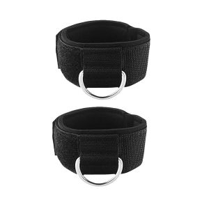 SERAPHYXO 2pcs D Shape Buckle Ankle Strap Brace Lightweight Adjustable Wrist Straps Durable Professional Ankle Support Brace Gym