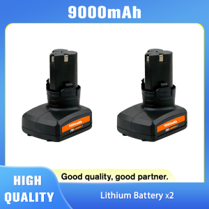 Cordless drill battery PINSEN 12v 9000mah Cordless drill battery Lithium-ion battery Lithium-ion battery Triangle shape