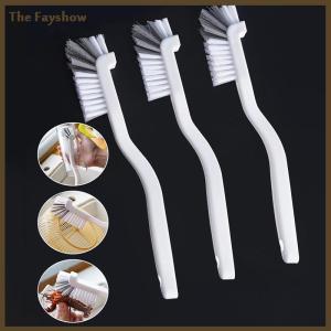 [The Fayshow] Narrow Cup Brush Long Handle Small Brush For Fish Tank Straw Baby Milk Bottle Gap Glass Cleaning Brush Kitchen Tools