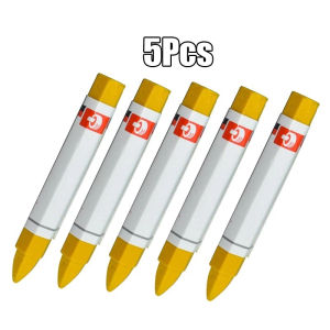 Taitec Rubber Chalk 5pcs For Car Truck Tires Repair Marker Chalk White Yellow