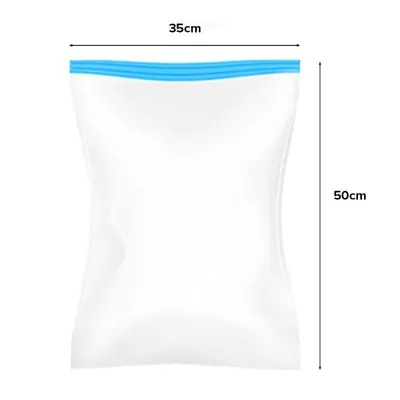 (JIJI.SG) NOEMI Hand Roll Vacuum Storage Bag - Reusable Closet Clothing Organizer Bags